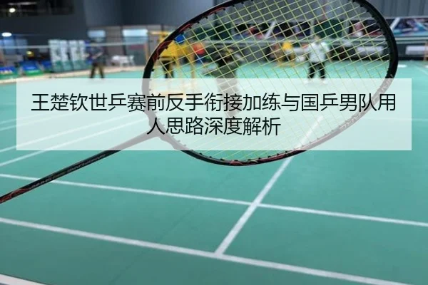 王楚钦世乒赛前反手衔接加练与国乒男队用人思路深度解析
