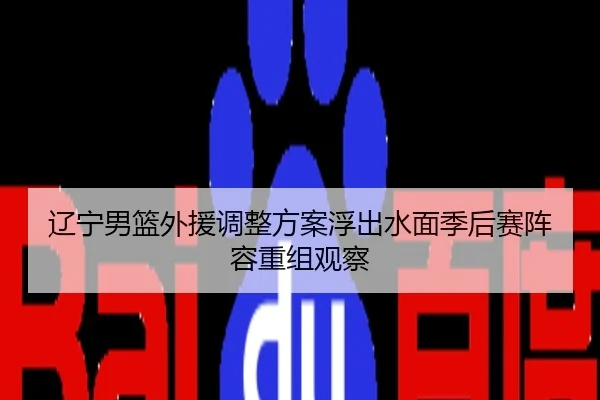 辽宁男篮外援调整方案浮出水面季后赛阵容重组观察