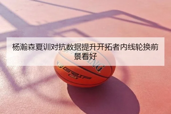 杨瀚森夏训对抗数据提升开拓者内线轮换前景看好